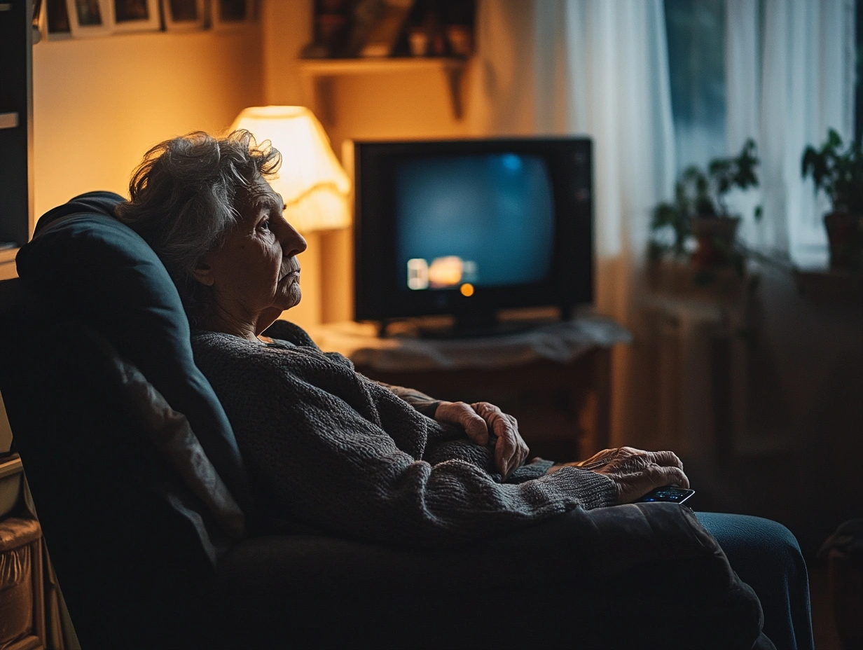 Сидячий спосіб життя людей старшого віку